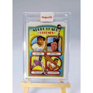 2021 Topps Project 70 - SP Of Only 1465! #662 Negro League Legends